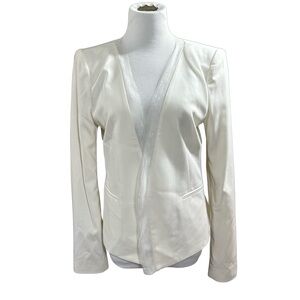 BCBG Max Azria Women's White Blazer Medium